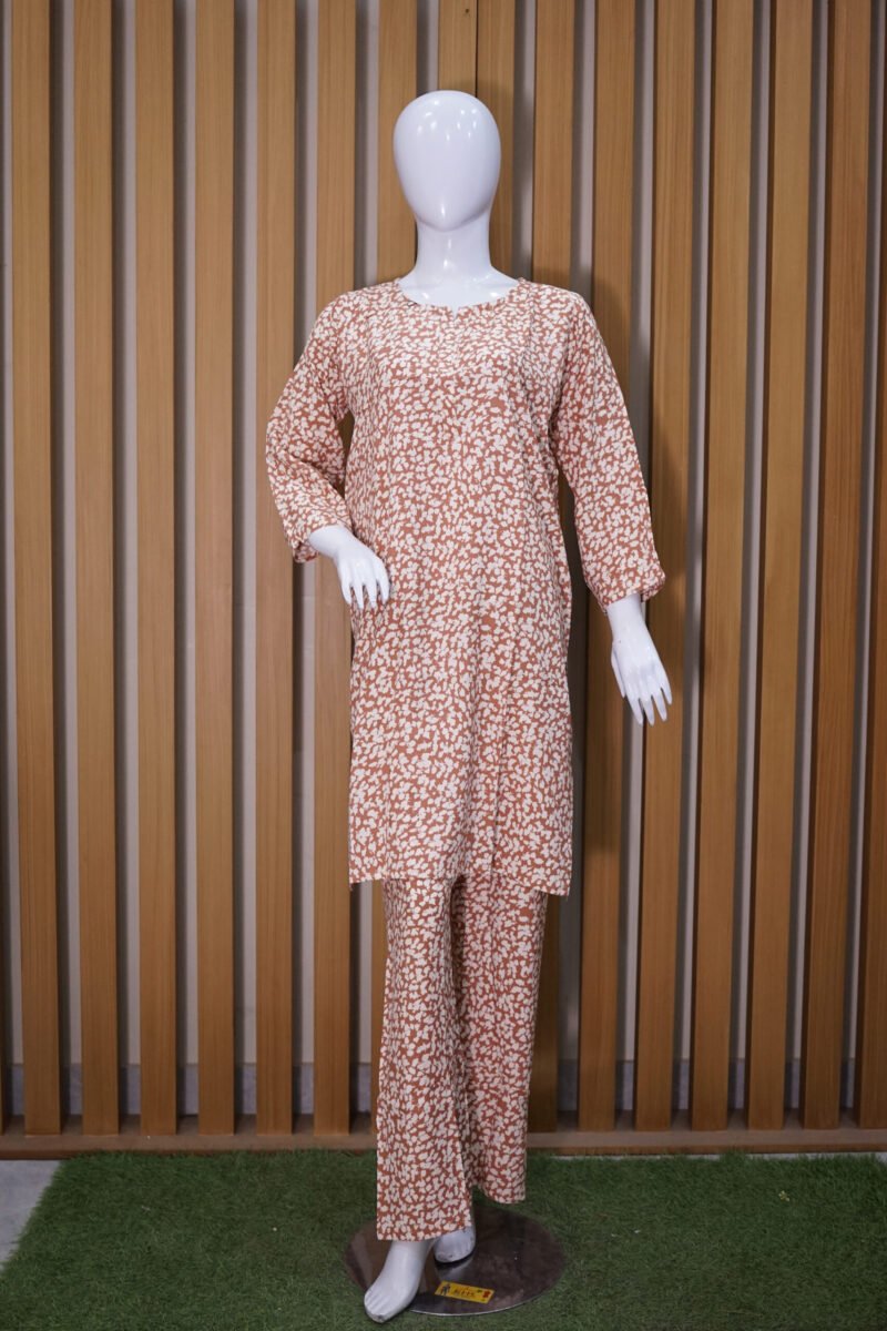 Terracotta Bloom Kurta