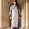 Violet Whisper Elegant Floral Harmony