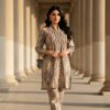 Amber Grace Printed Silk Ensemble