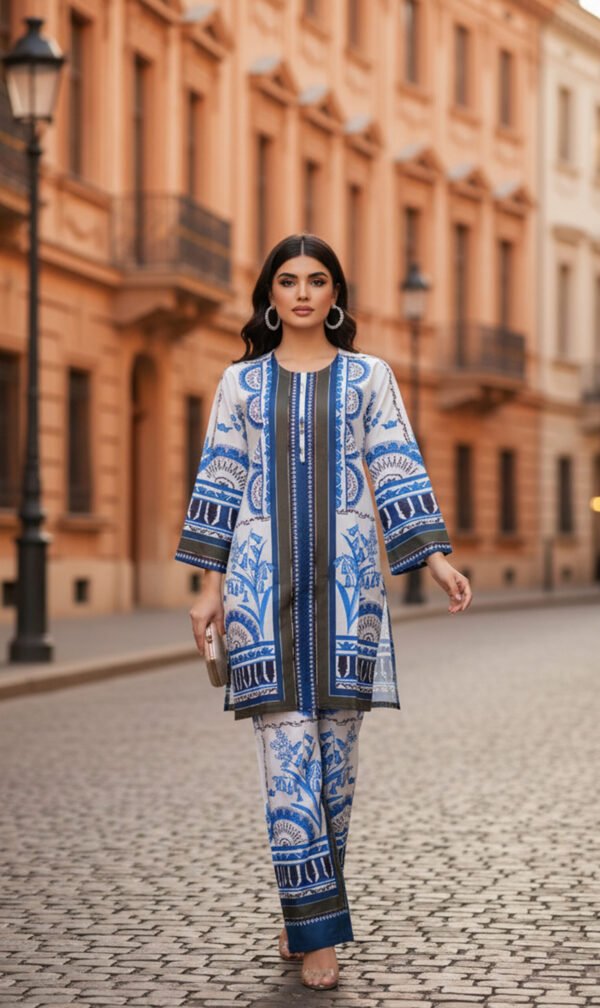 Sapphire Grace Silk