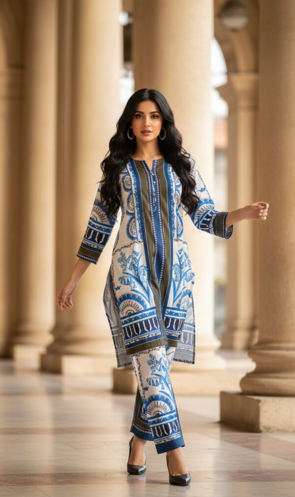 Sapphire Grace Silk