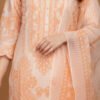 Peach Motif Cotton Ensemble