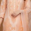 Peach Motif Cotton Ensemble